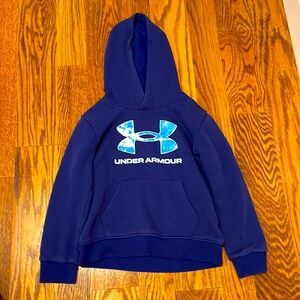 Boys blue under armor sweatshirt